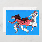 Dave veranderde zijn mening over de vasectomie briefkaart (Voorkant / Achterkant)