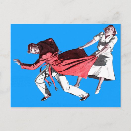 Dave veranderde zijn mening over de vasectomie briefkaart (Voorkant)