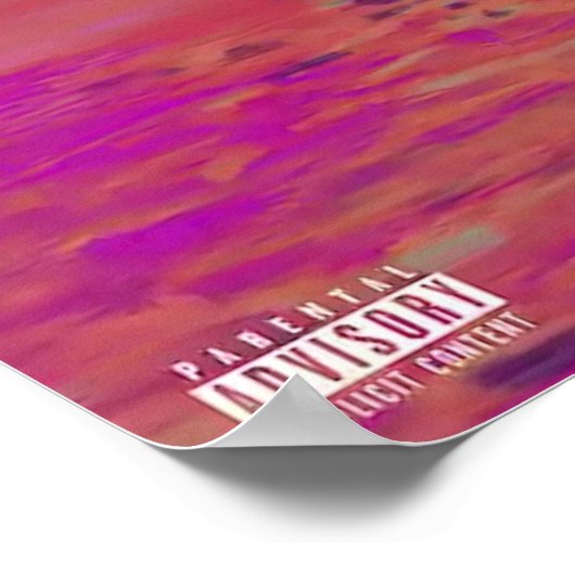 Dave we zijn allemaal alleen in dit gezelschap poster (Hoek)