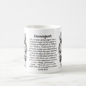 Davenport Family Coat of Arms mok (Center)