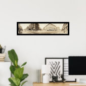 Davenport, foto van Iowa 1907 Poster (Thuiskantoor)