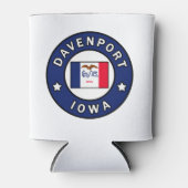 Davenport Iowa Blikjeskoeler (Voorkant)