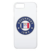 Davenport Iowa Case-Mate iPhone Case (Achterkant)