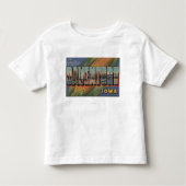 Davenport, Iowa (Corn) - Grote letterscènes Kinder Shirts (Voorkant)