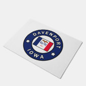 Davenport Iowa Deurmat (Schuin)