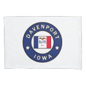 Davenport Iowa Kussensloop (Voorkant)