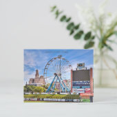 Davenport Iowa Skyline Briefkaart (Staand voorkant)