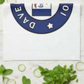 Davenport Iowa Theedoek (Gevouwen)