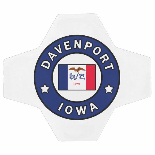 Davenport Iowa Voetbal (Enkel)