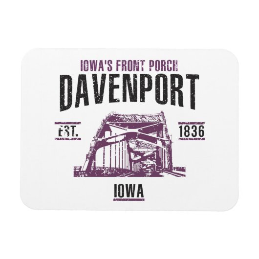 Davenport Magneet (Horizontaal)