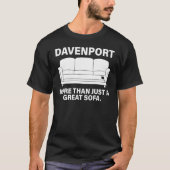 Davenport meer dan een mooie sofa t-shirt (Voorkant)