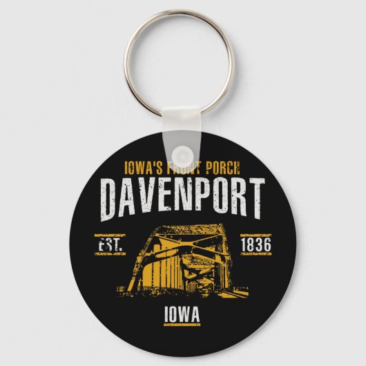 Davenport Sleutelhanger (Voorkant)