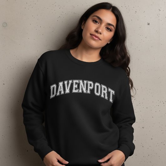 DAVENPORT Universitaire Stijl Sweater Amerika Coll