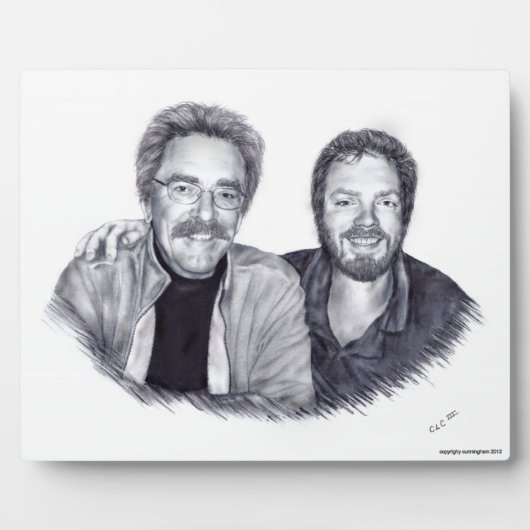 Daves and Son's Plaque Fotoplaat (Voorkant)