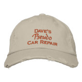 Dave's auto reparatie pet (Voorkant)