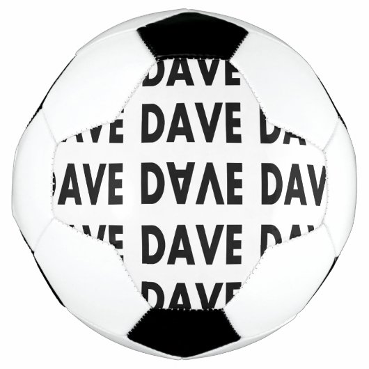 Dave's Ball Voetbal (Voorkant)