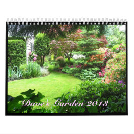 Dave's Garden 2013 Agenda Kalender