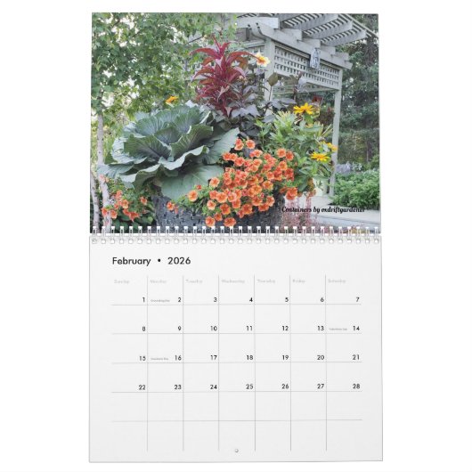 Dave's Garden 2021-kalender Kalender (Feb 2026)