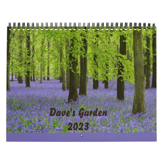 Dave's Garden 2023 Calendar Kalender (Hoes)