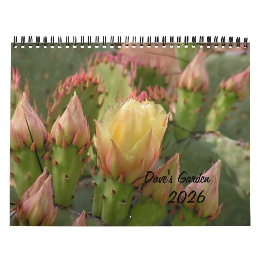Dave's Garden 2026 Agenda Kalender (Hoes)