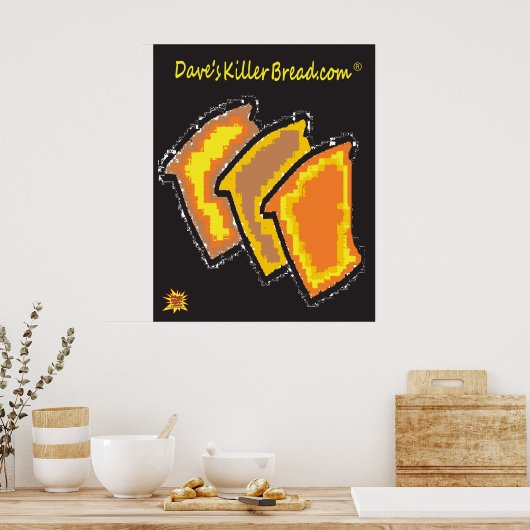 Dave's Killer Bread Poster (Keuken)