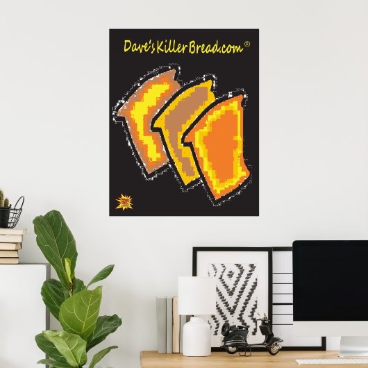 Dave's Killer Bread Poster (Thuiskantoor)