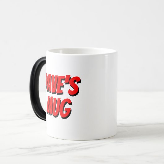 DAVE'S MOK ~ Wissel me alsjeblieft! (Voorkant links)