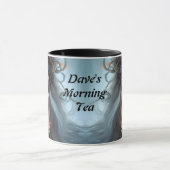 Dave's Morning Tea Gepersonaliseerd  Mok (Midden)