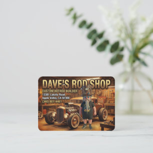 DAVE'S STAAFWINKEL VISITEKAARTJE