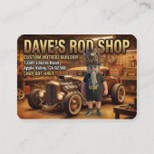 DAVE'S STAAFWINKEL VISITEKAARTJE (Voorkant)