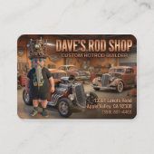 DAVE'S STAAFWINKEL VISITEKAARTJE (Voorkant)