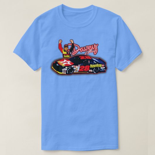 Davey Allison  originele fan kunst T-shirt (Design voorkant)