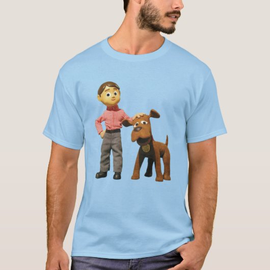 Davey and Goliath T-shirt (Voorkant)