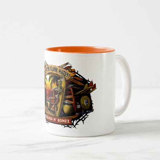 Davey Bonez Woody Sunset Mok (Voorkant rechts)