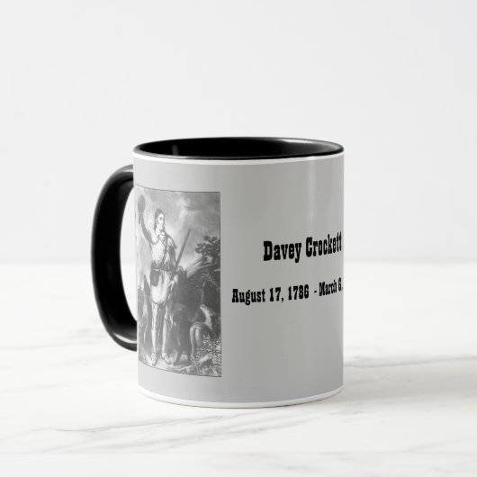 Davey Crockett Mok (Voorkant links)