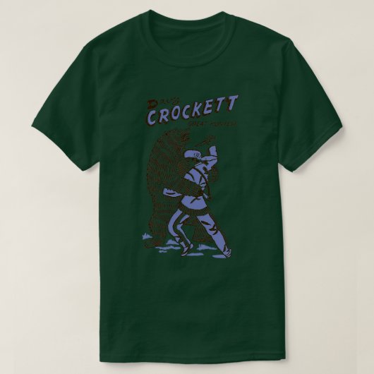Davey Crockett T-shirt (Design voorkant)