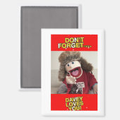 Davey's Murdoch Mysteries Magnet (Voorkant / Achterkant)