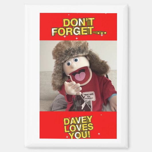 Davey's Murdoch Mysteries Magnet (Voorkant)