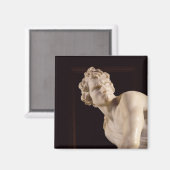 David, 1623-24 (marmer) (detail) magneet (Voorkant / Achterkant)