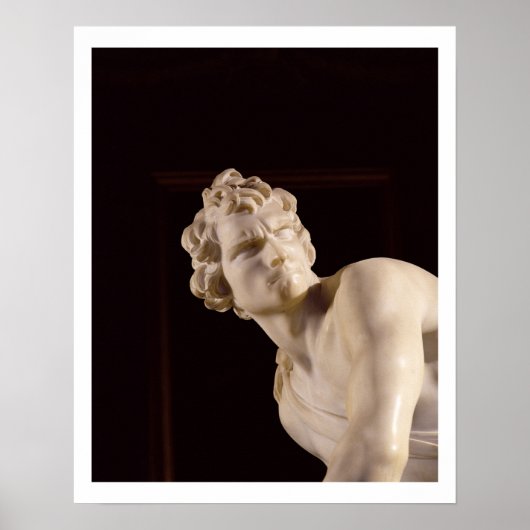 David, 1623-24 (marmer) (detail) poster (Voorkant)