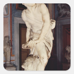 David, 1623-24 vierkante sticker
