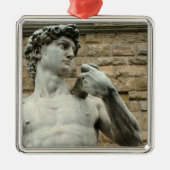 David 1 van Michelangelo Metalen Ornament (Voorkant)