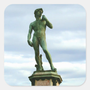 David 2 Sticker van Michelangelo