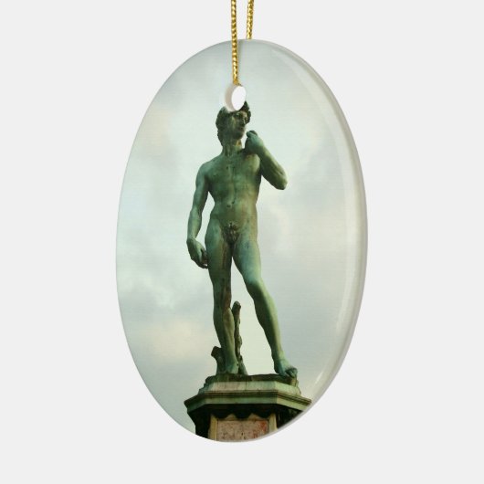 David 2 van Michelangelo Keramisch Ornament (Links)