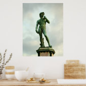 David 2 van Michelangelo Poster (Keuken)