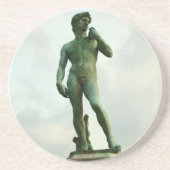 David 2 van Michelangelo Zandsteen Onderzetter (Voorkant)
