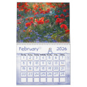 David A. Baker Art Calendar 2013 Kalender (Feb 2026)
