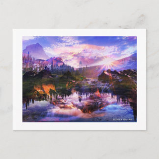 David A. Baker postcard Briefkaart