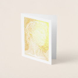 David after Michelangelo ... 2004 / 2005 Gold Foil Folie Kaarten