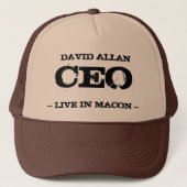 David Allan CEO Trucker Pet (Voorkant)